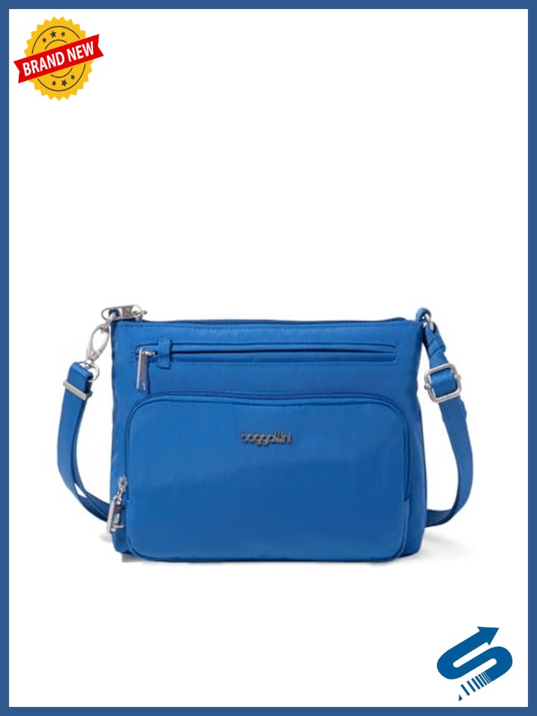 Anti-Theft Crossbody With Rfid Blocking Cut-Resistant Strap Nylon